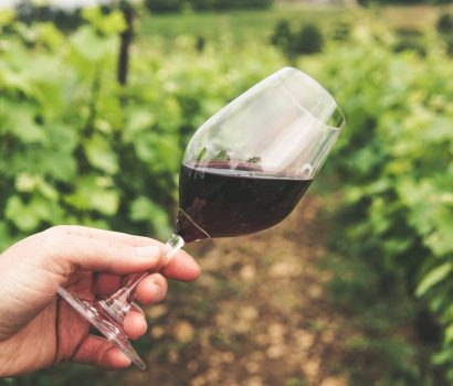 lampka czerwonego wina