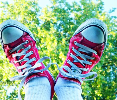 skarpetki w trampkach